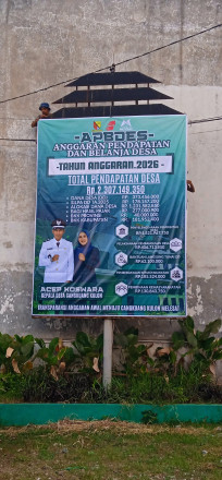 Apbdes Tahun Anggaran 2026